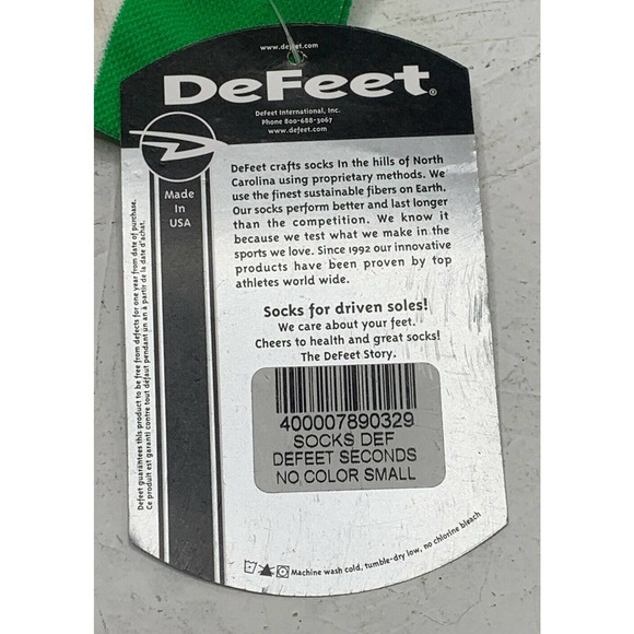 NWT DEFEET Aireator Thin Calf Sock Small - Picture 3 of 4
